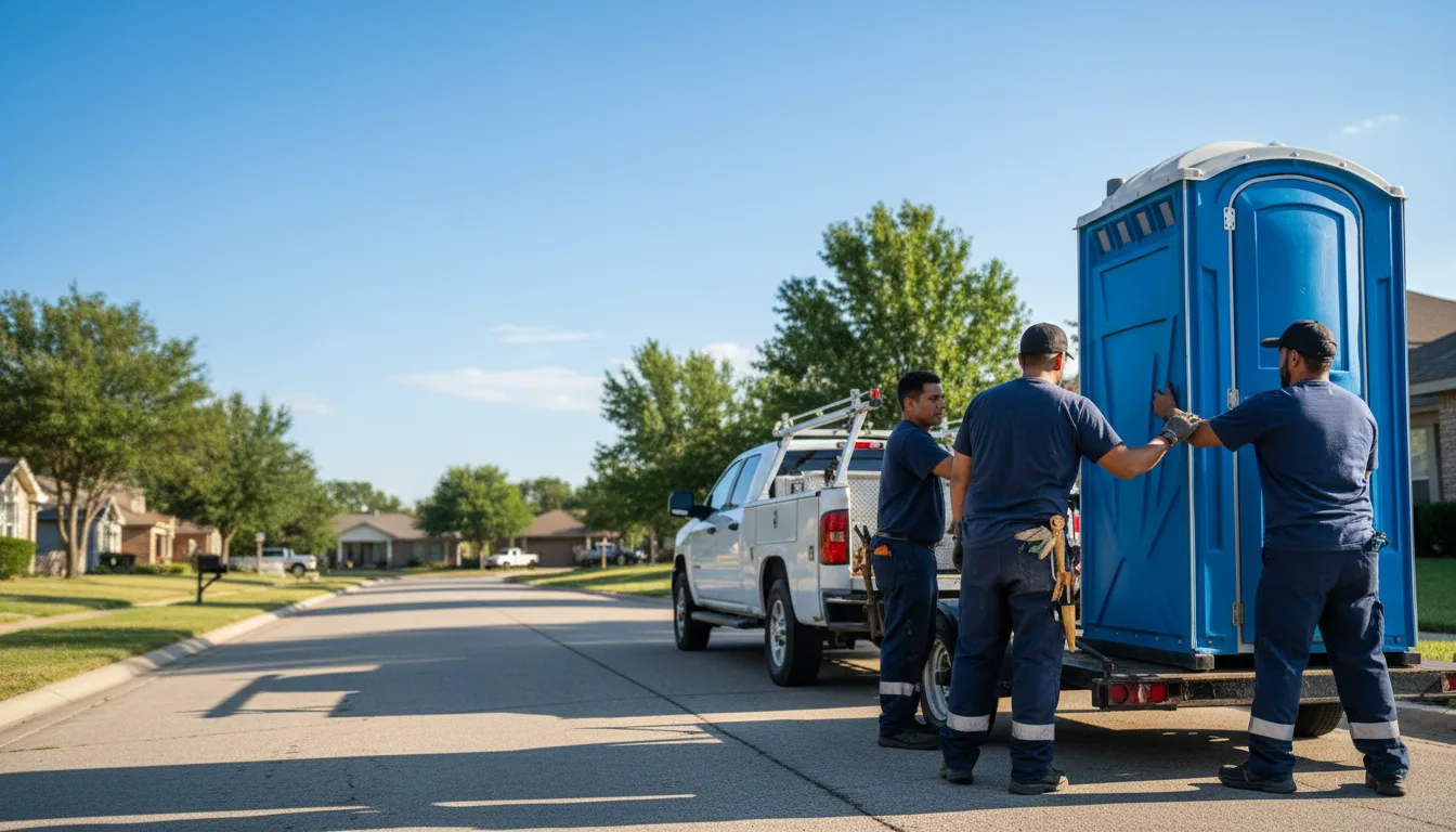 Portable Toilet Rental in Fenton, IL near me